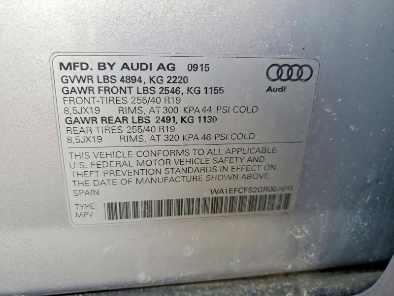 2016 Audi Q3 Premium Plus