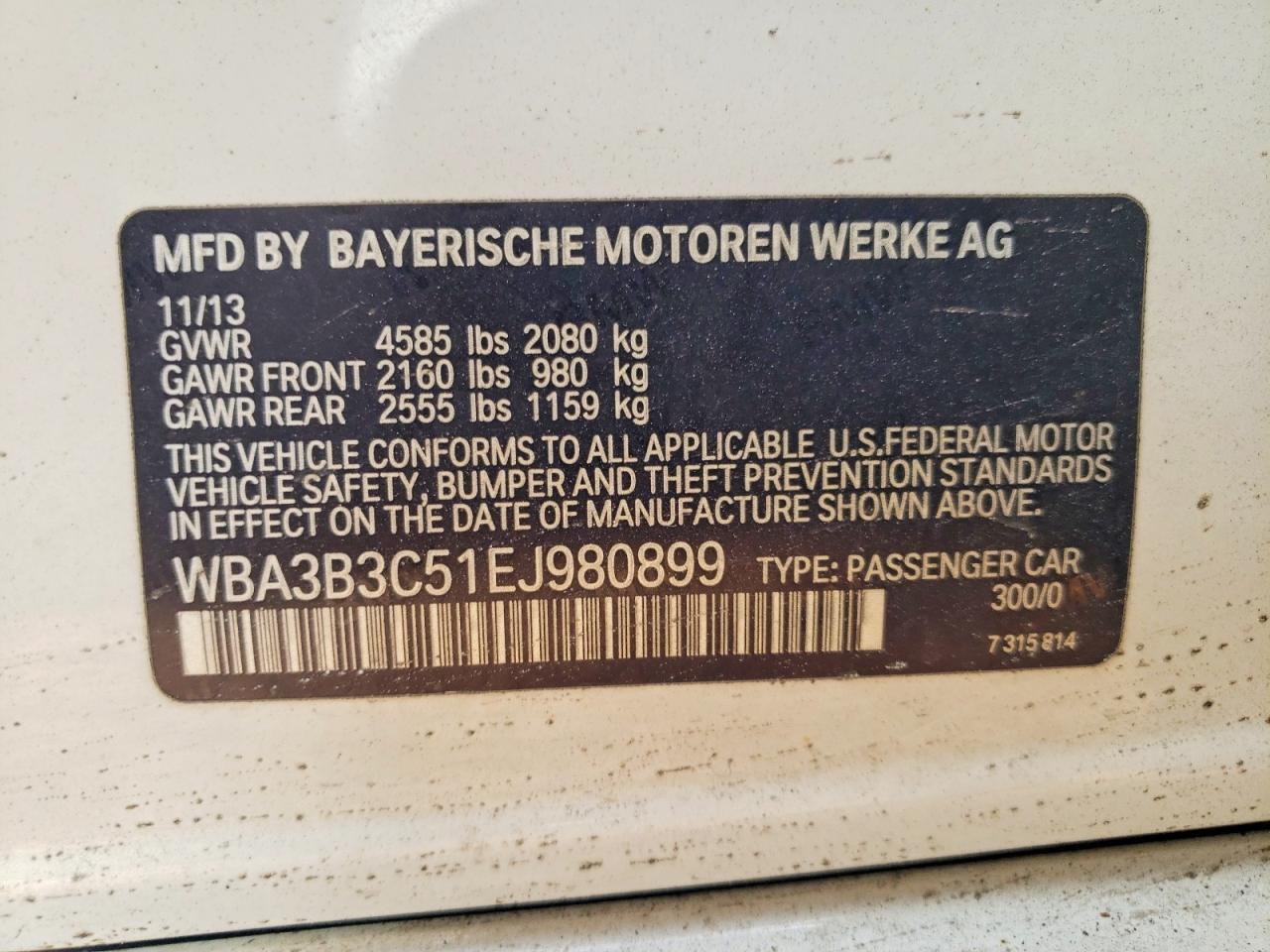 2014 BMW 328 xi