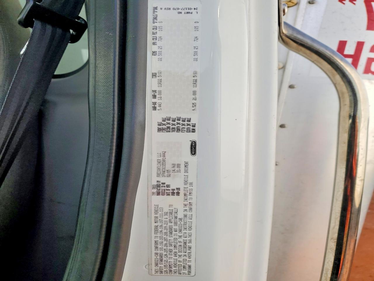 2005 Freightliner M2 106 Medium Duty