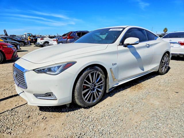 2017 Infiniti Q60 red Sport 400