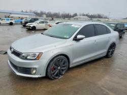 Volkswagen salvage cars for sale: 2014 Volkswagen Jetta gli