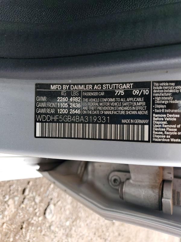 2011 Mercedes-Benz E 350