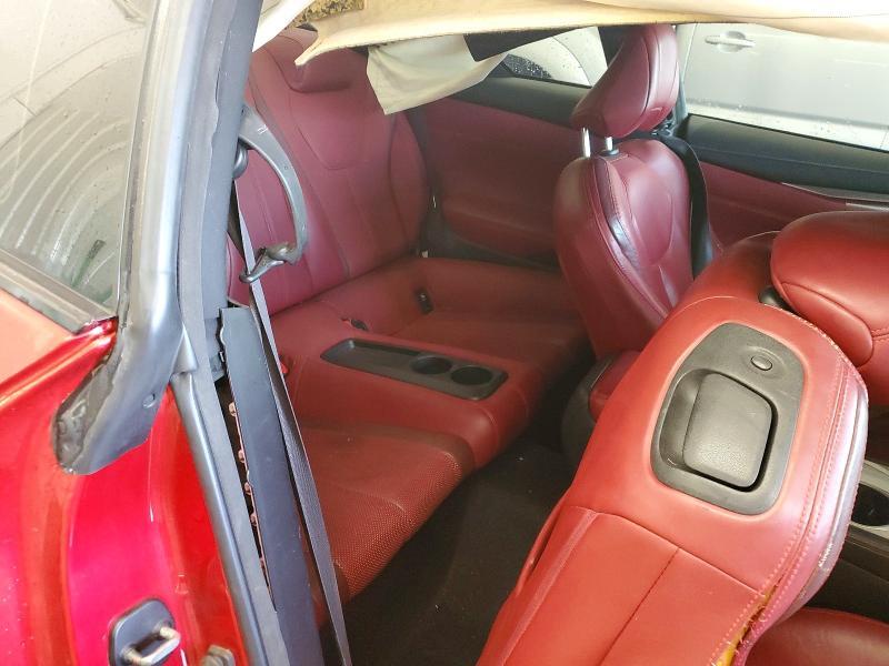 2017 Infiniti Q60 red Sport 400