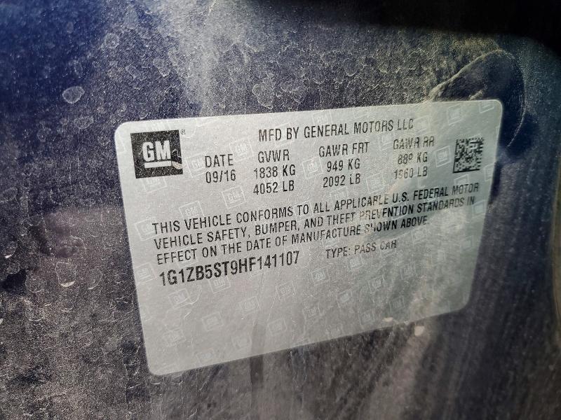 2017 Chevrolet Malibu ls