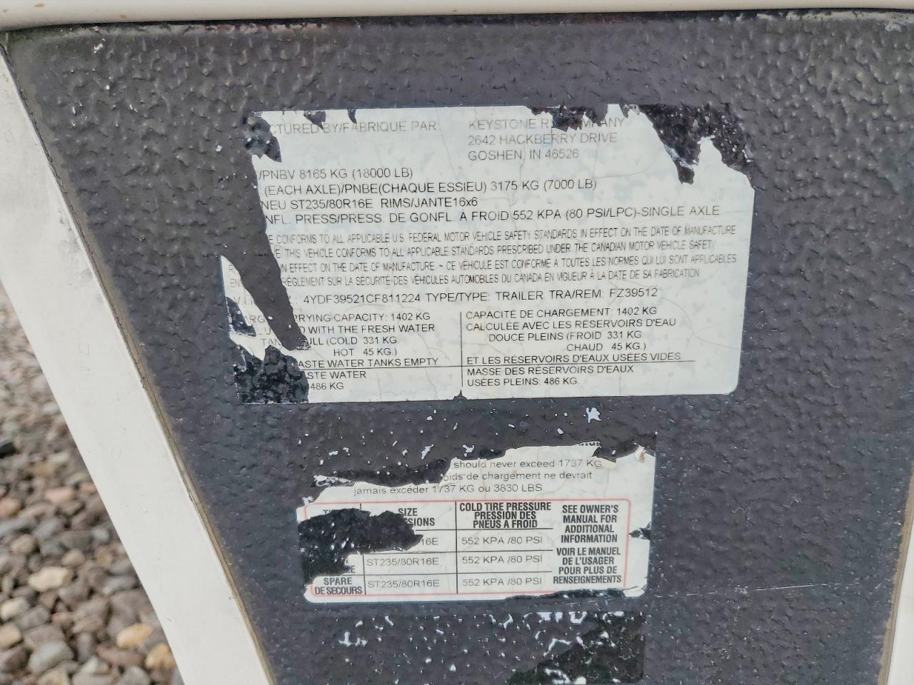 2012 Keystone 2012 Keystone Fuzion Camper