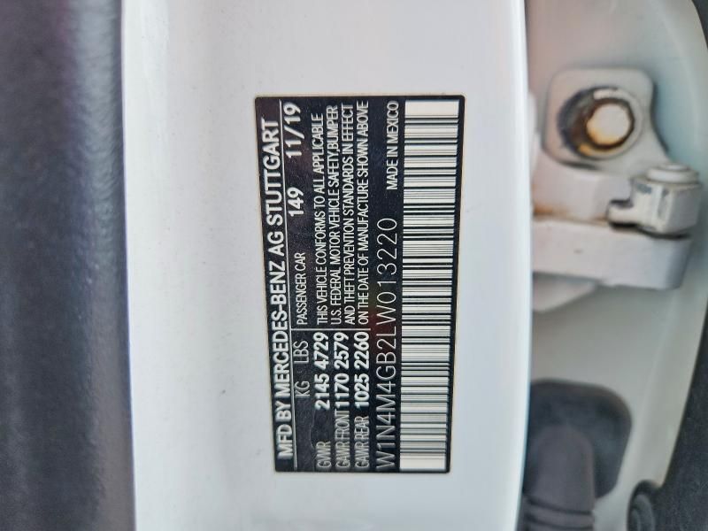 2020 Mercedes-Benz Glb 250