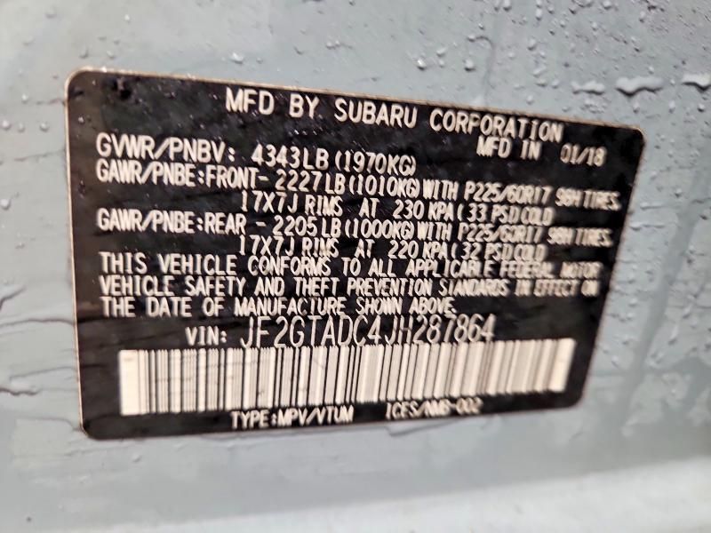 2018 Subaru Crosstrek Premium