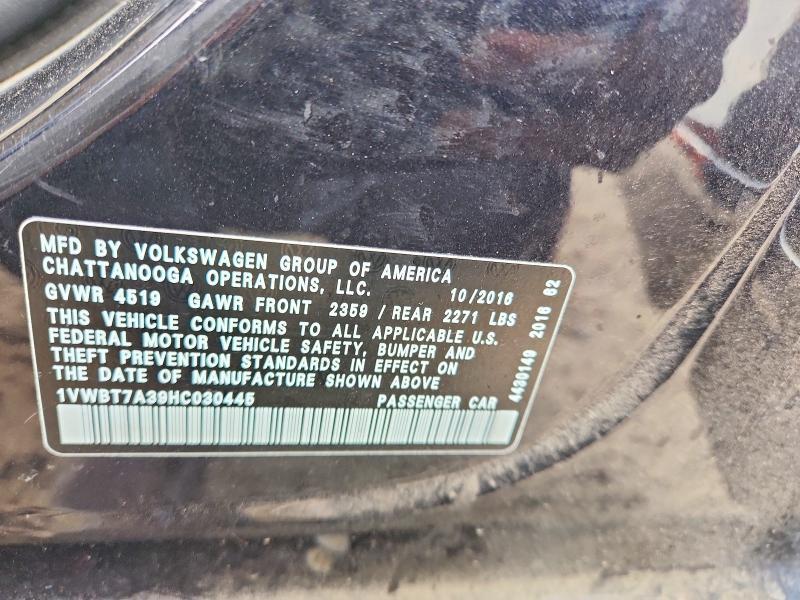 2017 Volkswagen Passat se