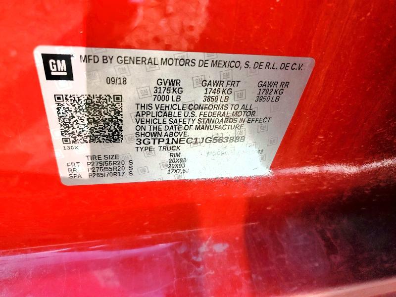 2018 GMC Sierra C1500 SLT