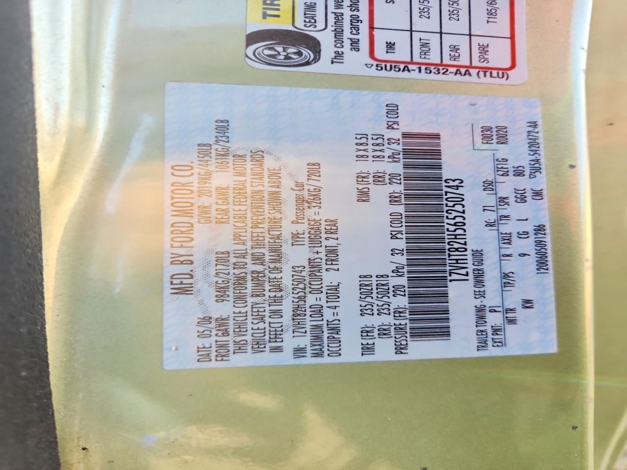 2006 Ford Mustang gt