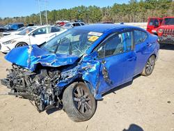 Nissan salvage cars for sale: 2022 Nissan Versa sv