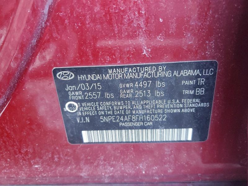 2015 Hyundai Sonata se