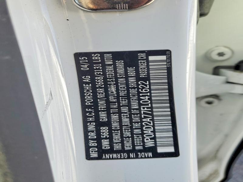 2015 Porsche Panamera se Hybrid