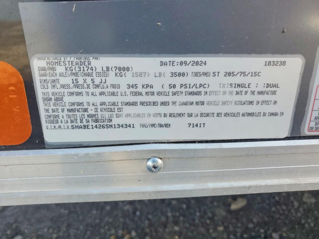 2025 Homesteader Enclosed