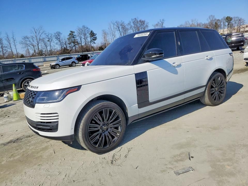2018 Land Rover Range Rover hse