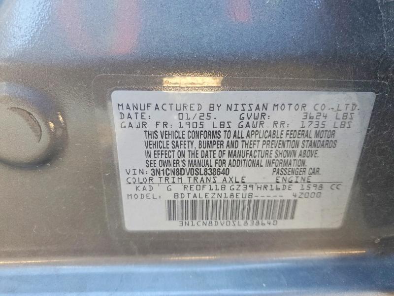 2025 Nissan Versa s