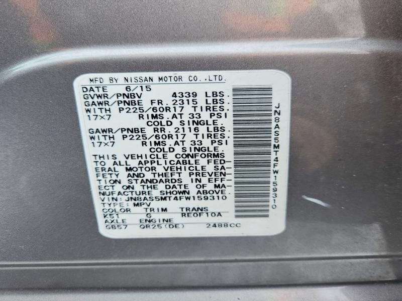 2015 Nissan Rogue Select s