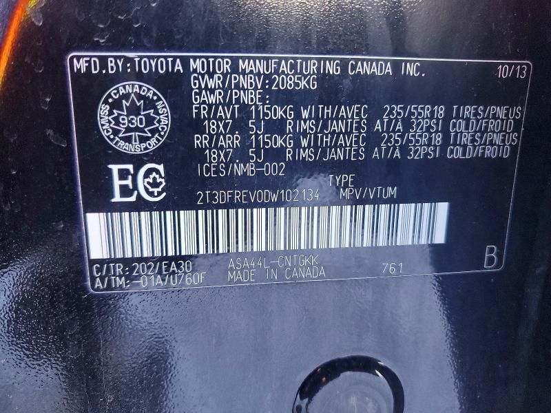 2013 Toyota Rav4 Limited