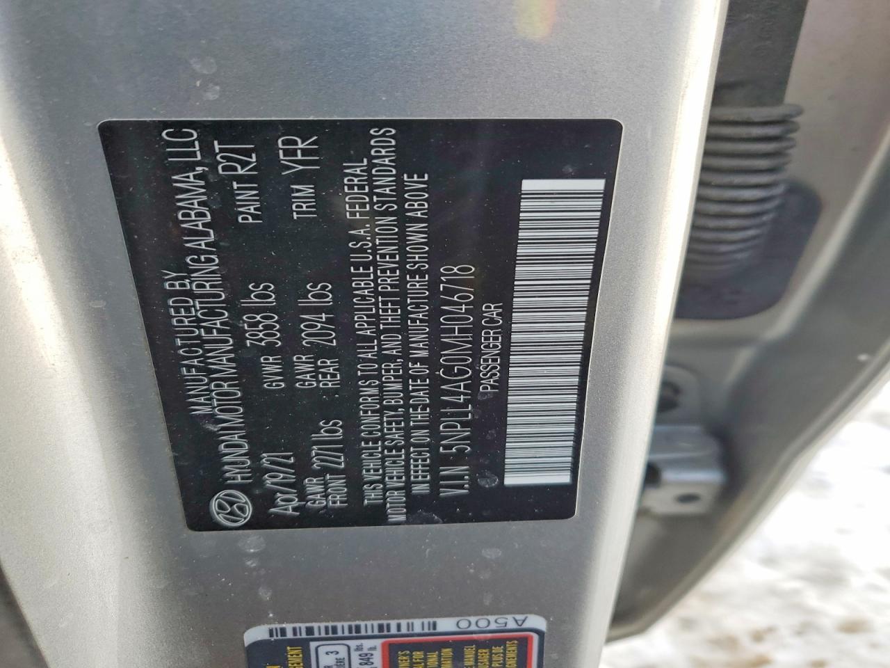 2021 Hyundai Elantra se