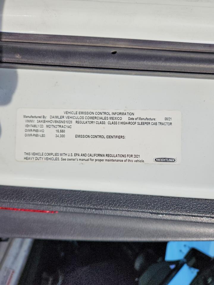 2022 Freightliner Cascadia 126