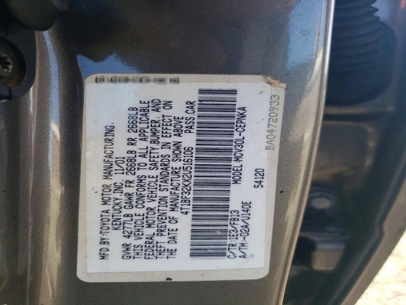 2002 Toyota Camry le V6