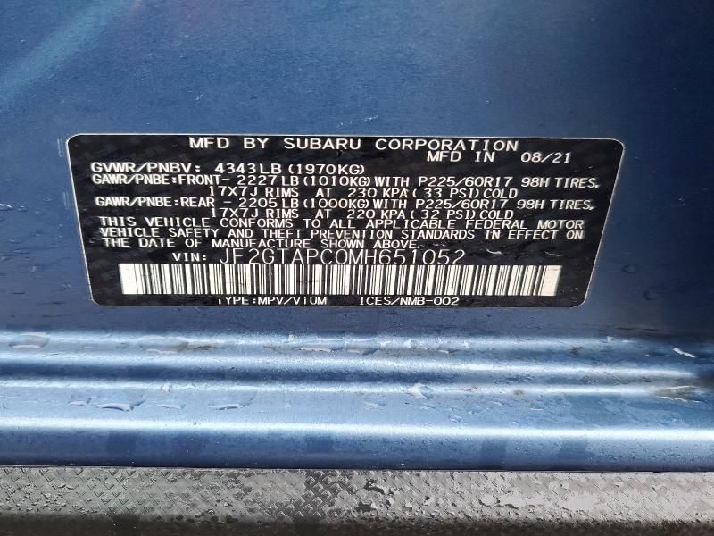 2021 Subaru Crosstrek Premium