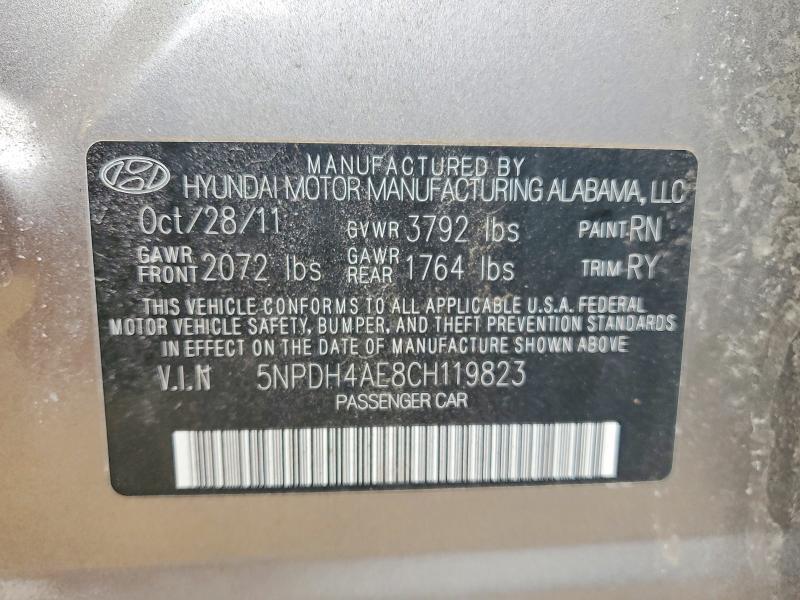 2012 Hyundai Elantra Limited