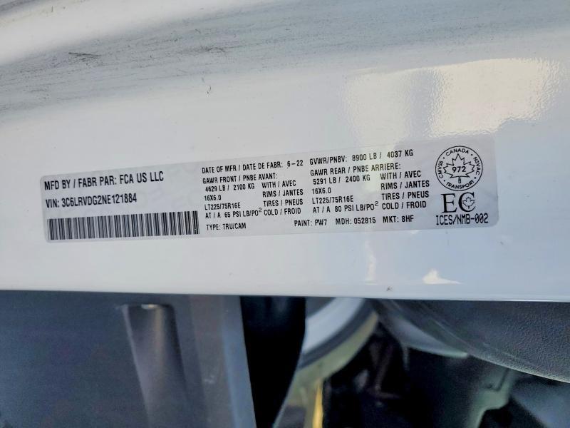 2022 Dodge RAM Promaster 2500 2500 High