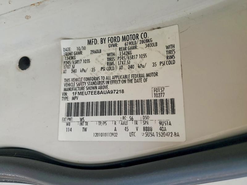 2010 Ford Explorer Eddie Bauer