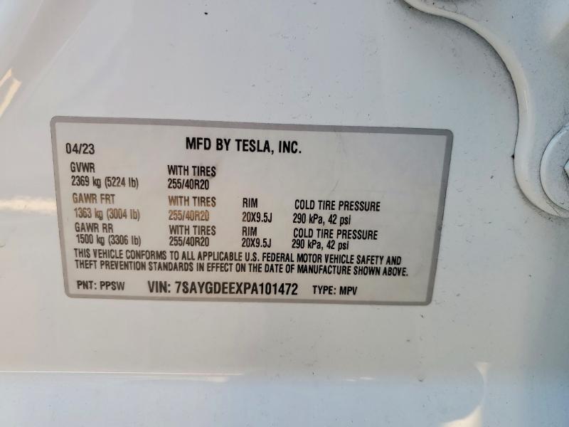 2023 Tesla Model y