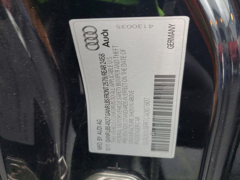 2012 Audi S5 Prestige