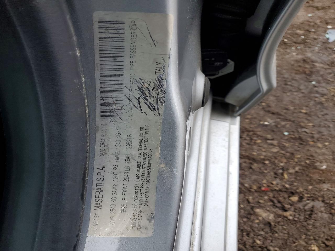 2014 Maserati Ghibli