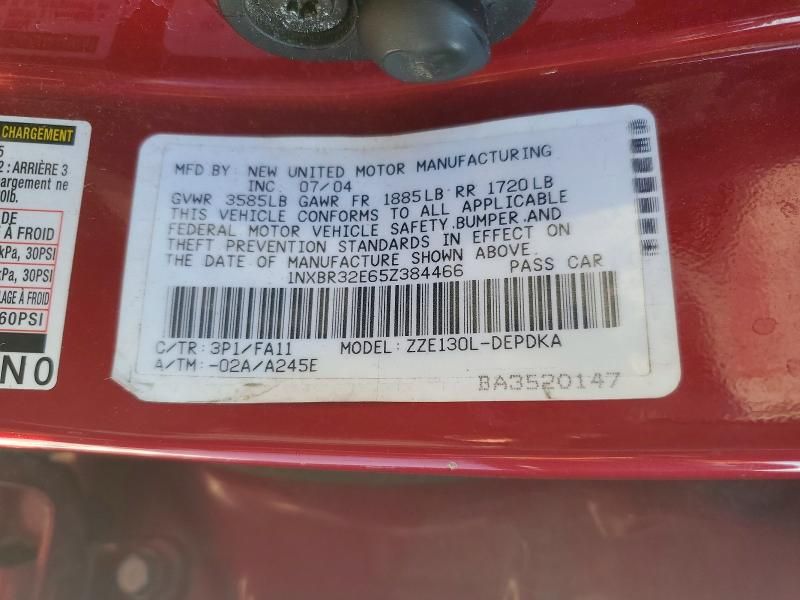 2005 Toyota Corolla ce