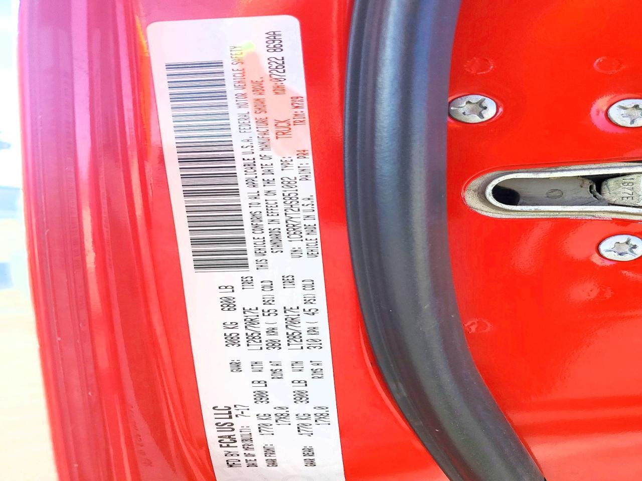 2017 Dodge RAM 1500 Rebel