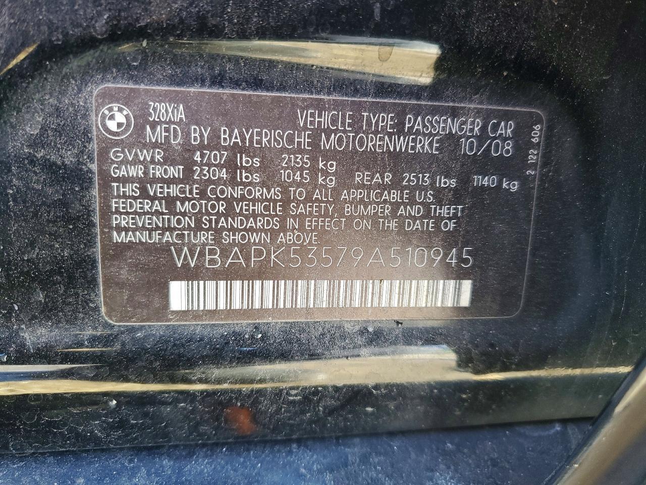 2009 BMW 328 xi Sulev