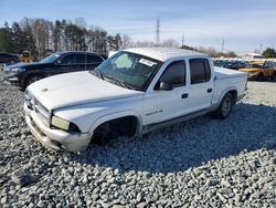 Dodge salvage cars for sale: 2002 Dodge Dakota Quad SLT