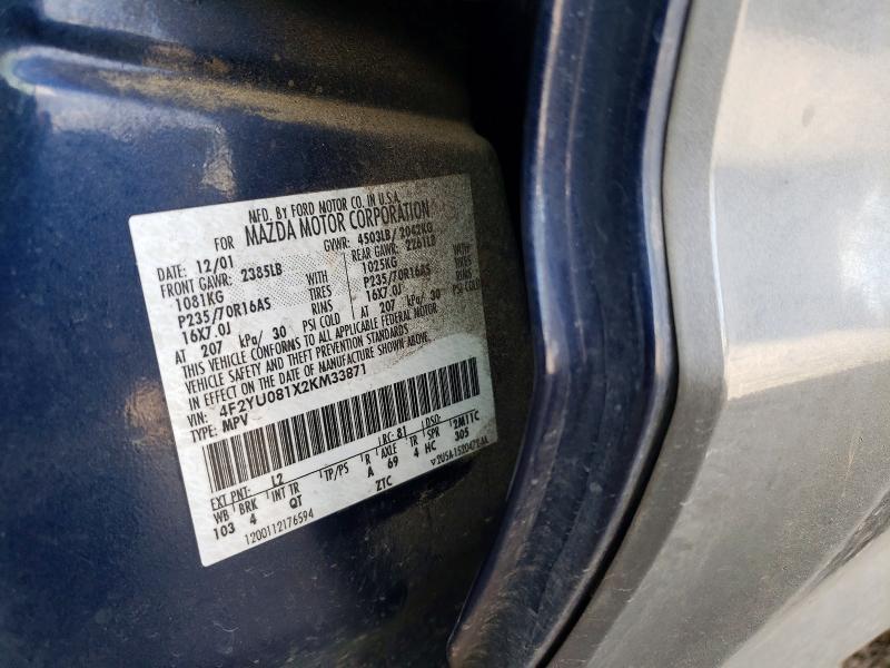 2002 Mazda Tribute lx