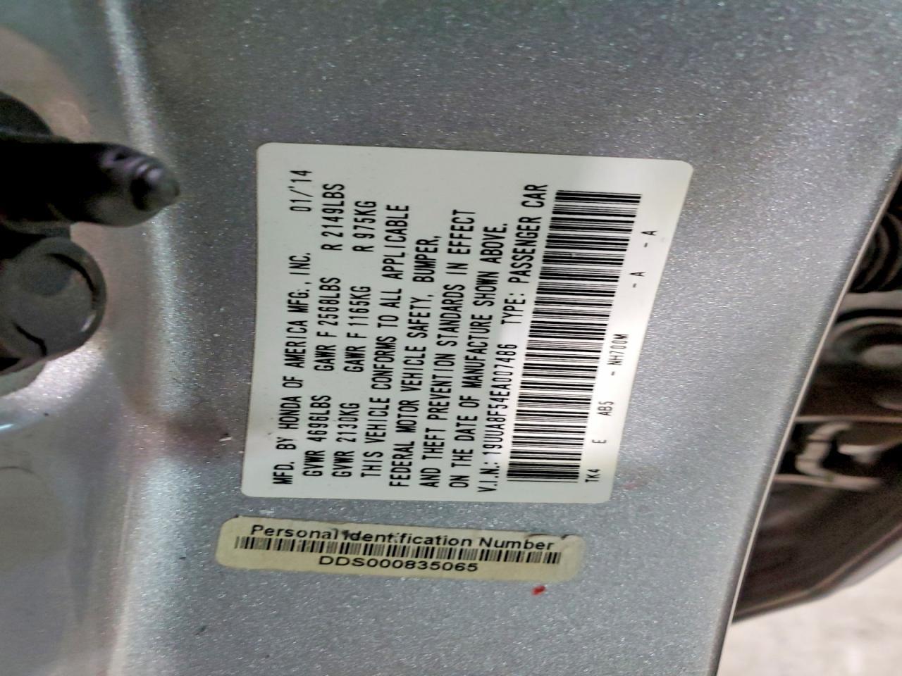 2014 Acura Tl Tech
