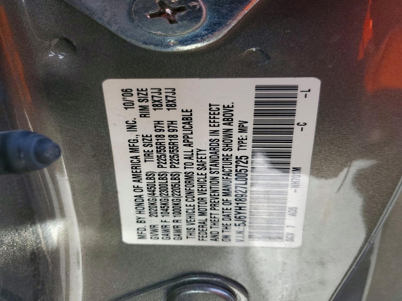 2007 Honda Element sc