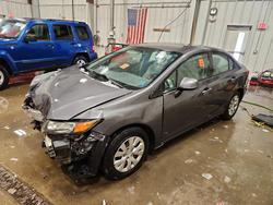 Honda Civic Vehiculos salvage en venta: 2012 Honda Civic lx