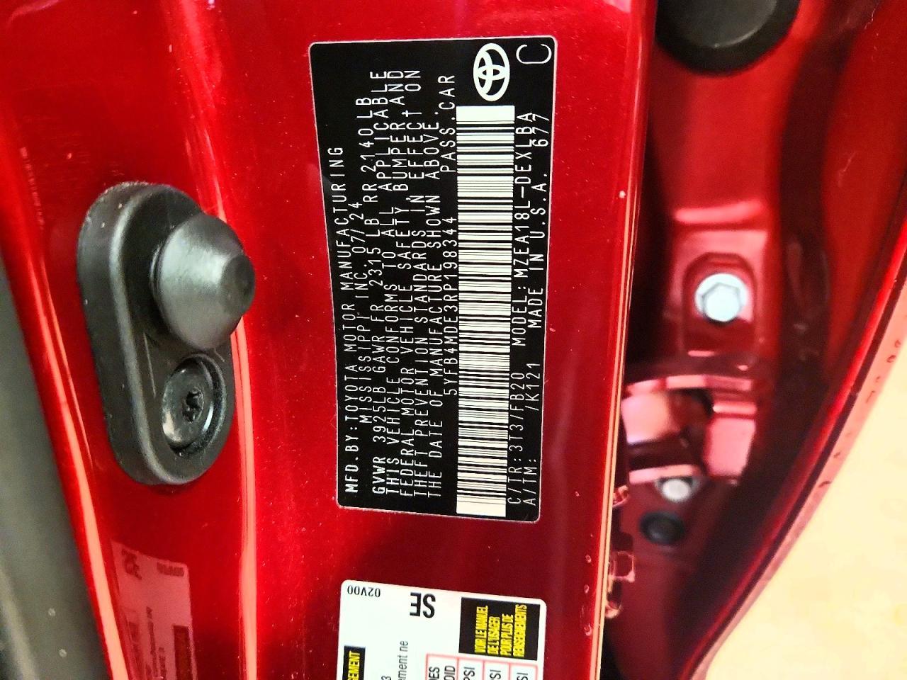 2024 Toyota Corolla le