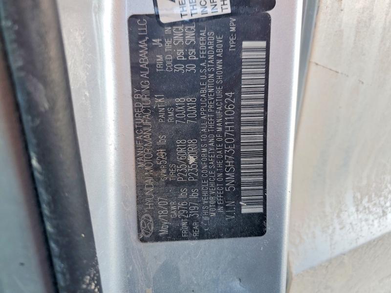 2007 Hyundai Santa fe se