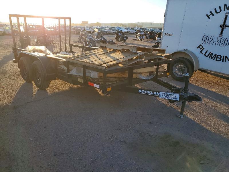 2023 Rockwood Land 7714TU Utility Trailer