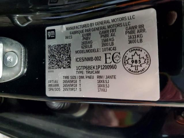 2023 GMC Canyon Elevation