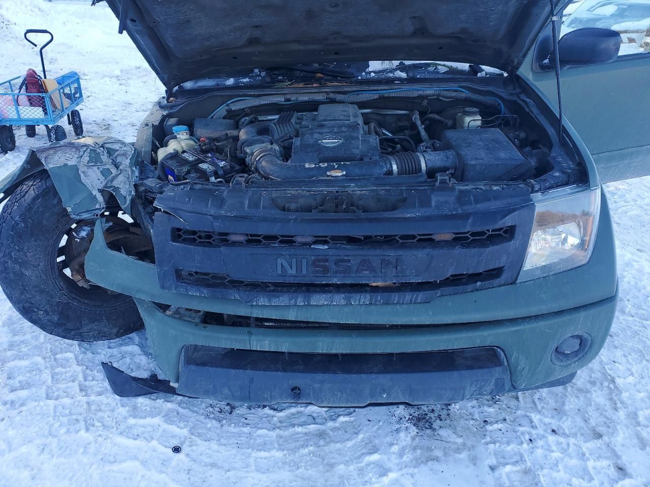 2005 Nissan Frontier King cab le