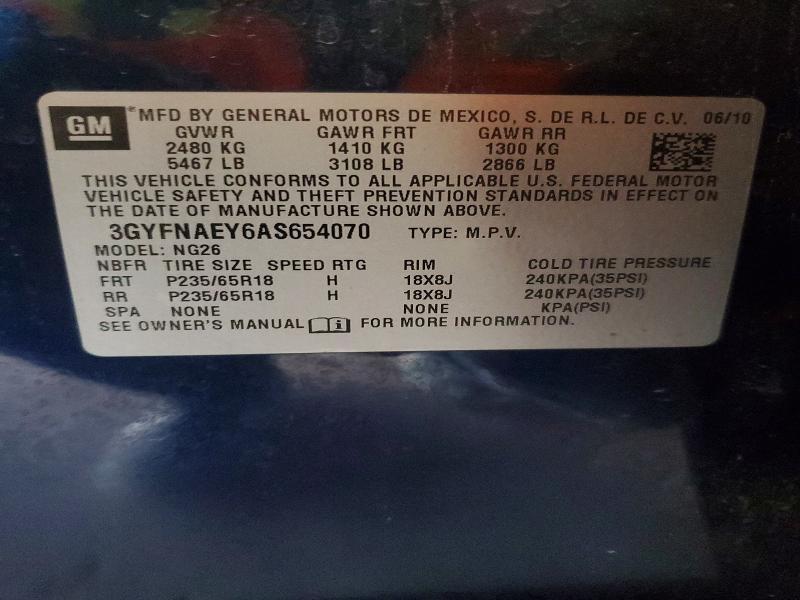 2010 Cadillac Srx Luxury Collection