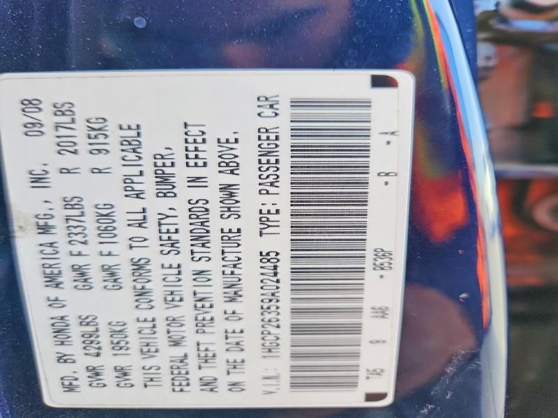 2009 Honda Accord lx