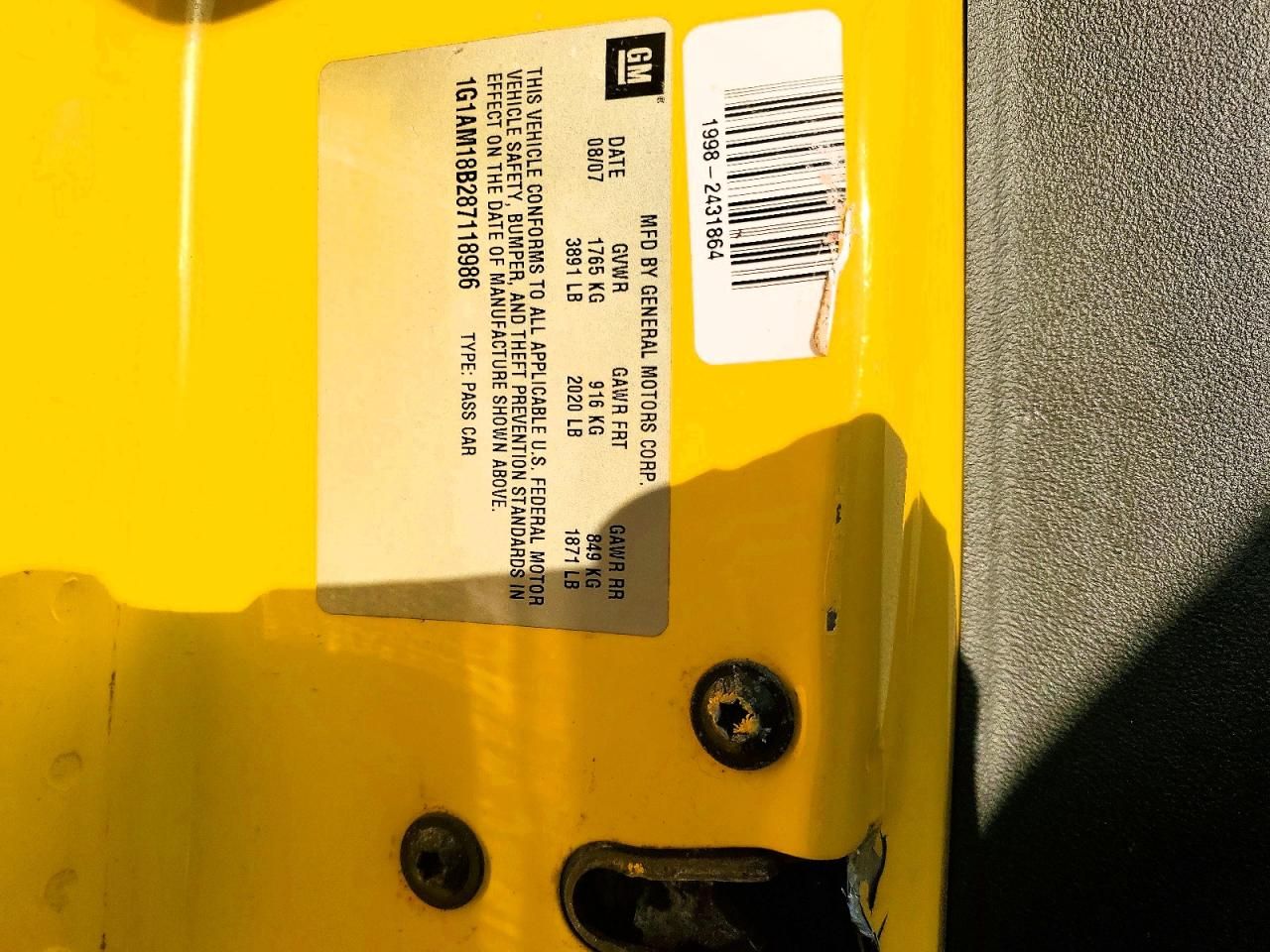 2008 Chevrolet Cobalt Sport