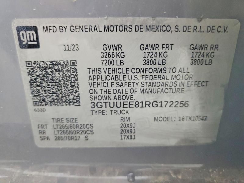 2024 GMC Sierra K1500 AT4