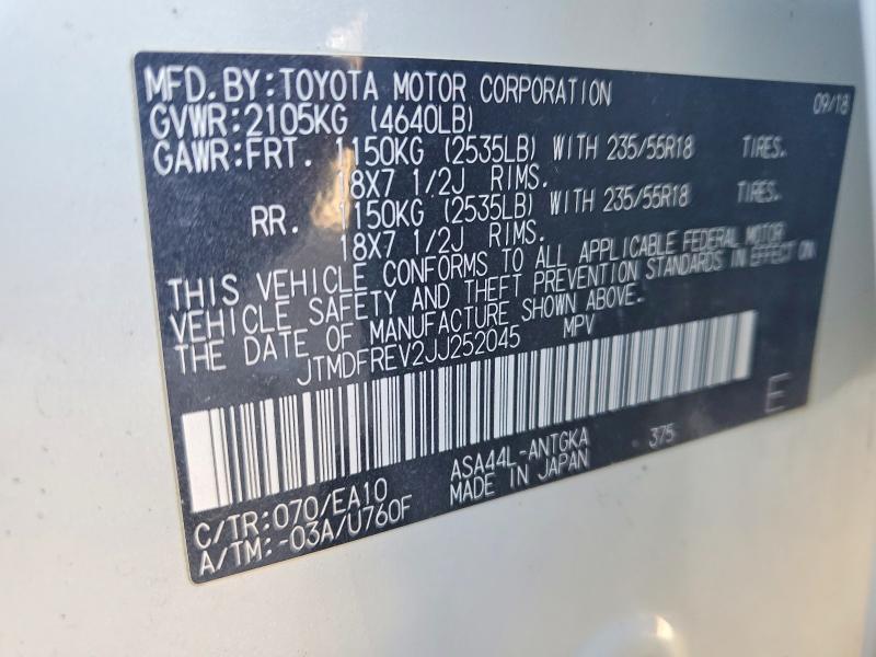 2018 Toyota Rav4 Limited